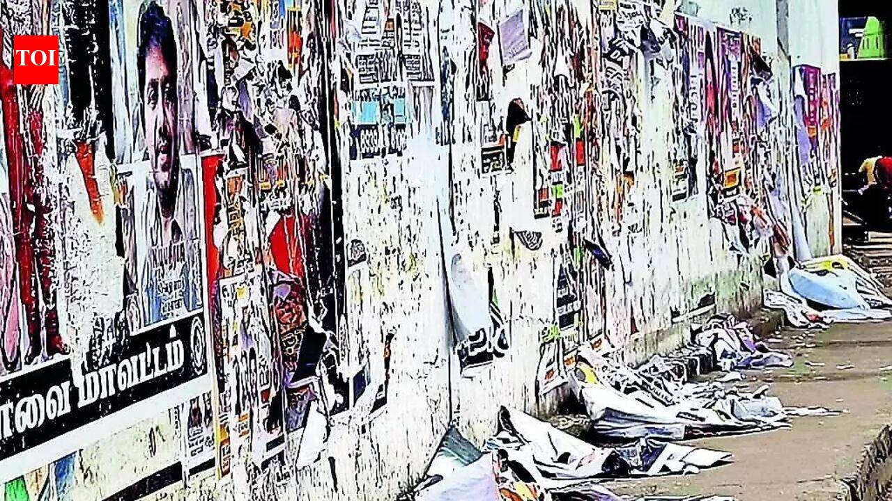 Crackdown on illegal hoardings, parking in Madhubani