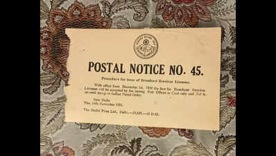 WORLD RADIO DAY: Philatelic historian from Gujarat’Ahmedabad dials back the decades to when radio needed a licence to play