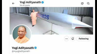 CM Yogi’s new social media pictureshowcases UP’s growth and strength