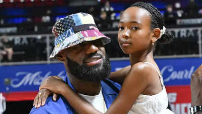 LeBron James’ “LET’S GO BABY” moment goes viral on Instagram as daughter Zhuri shines on the Volleyball Court
