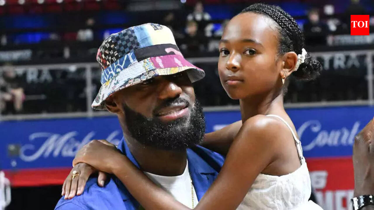 LeBron James' “LET'S GO BABY” moment goes viral on Instagram as daughter  Zhuri shines on the Volleyball Court | NBA News - The Times of India