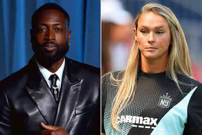  Kylie Kelce explains the one-sided 'beef' she has held against Dwyane Wade since her wedding day