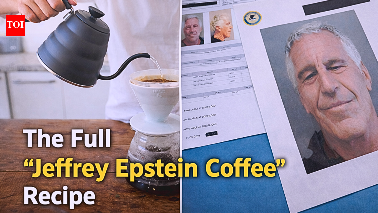 DOJ files reveal exactly how Jeffrey Epstein makes his coffee, full step-by-step guide inside