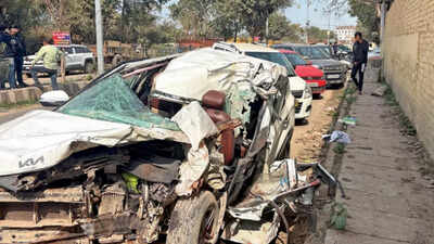 Woman, daughter die as SUV rams parked truck