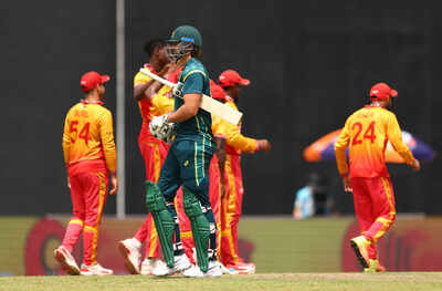 Shock in Colombo! Zimbabwe stun Australia by 23 runs as Muzarabani, Bennett script T20 World Cup classic