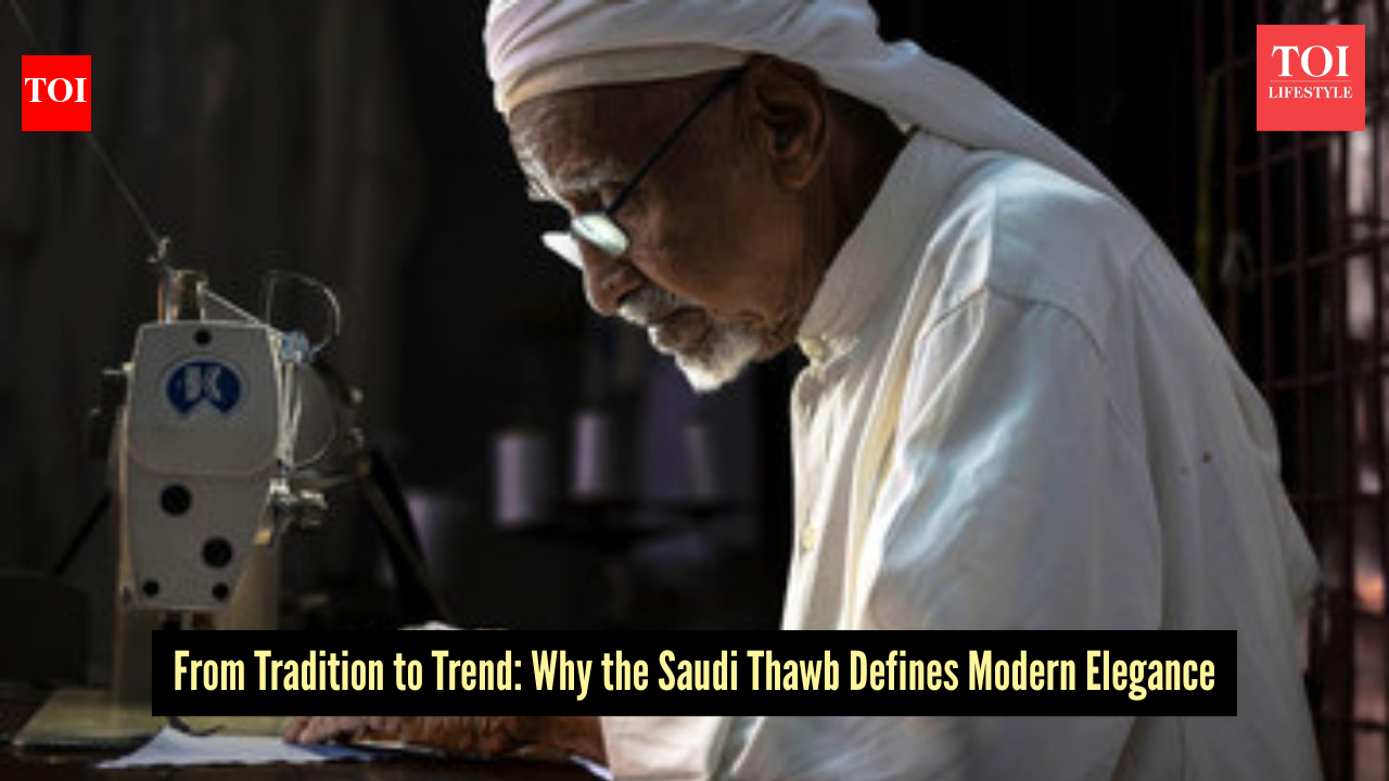 What makes the Saudi Thawb a global symbol of elegant tailoring?
