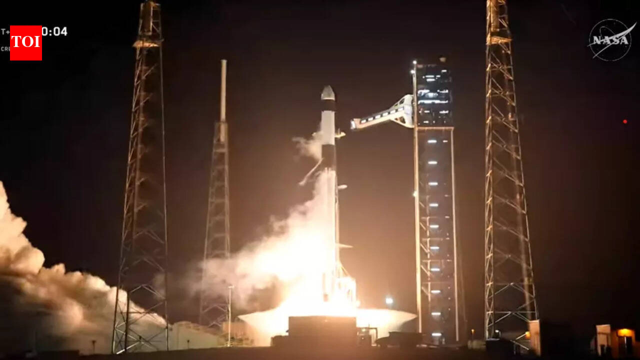 NASA SpaceX Crew 12 launch reaches orbit and begins journey to the ISS