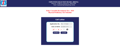 MP Police Constable PET 2026 admit card released: Direct link to download hall ticket here