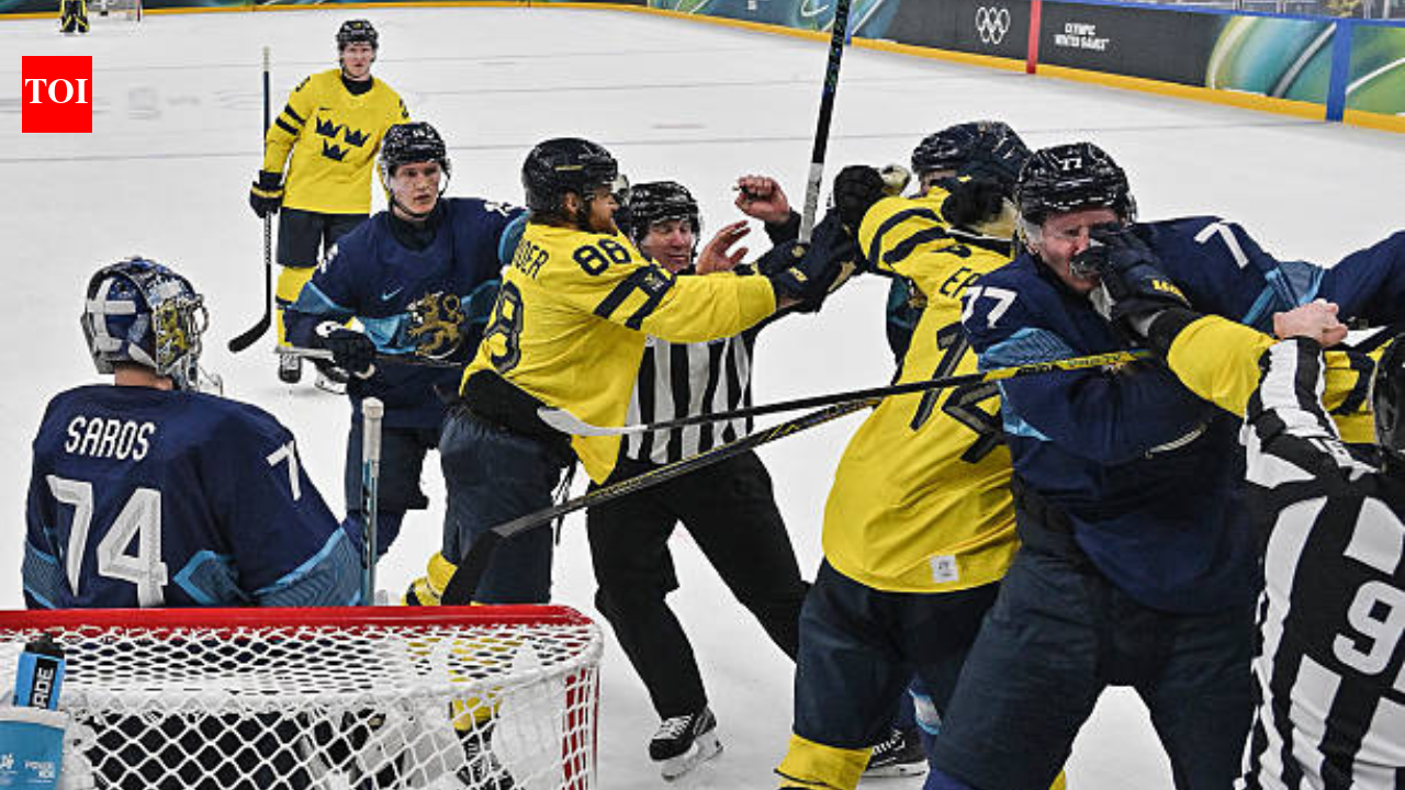 Finland Defeats Sweden 4-1 in Heated Rivalry Game at Olympics, bouncing back from a disastrous loss against Slovakia