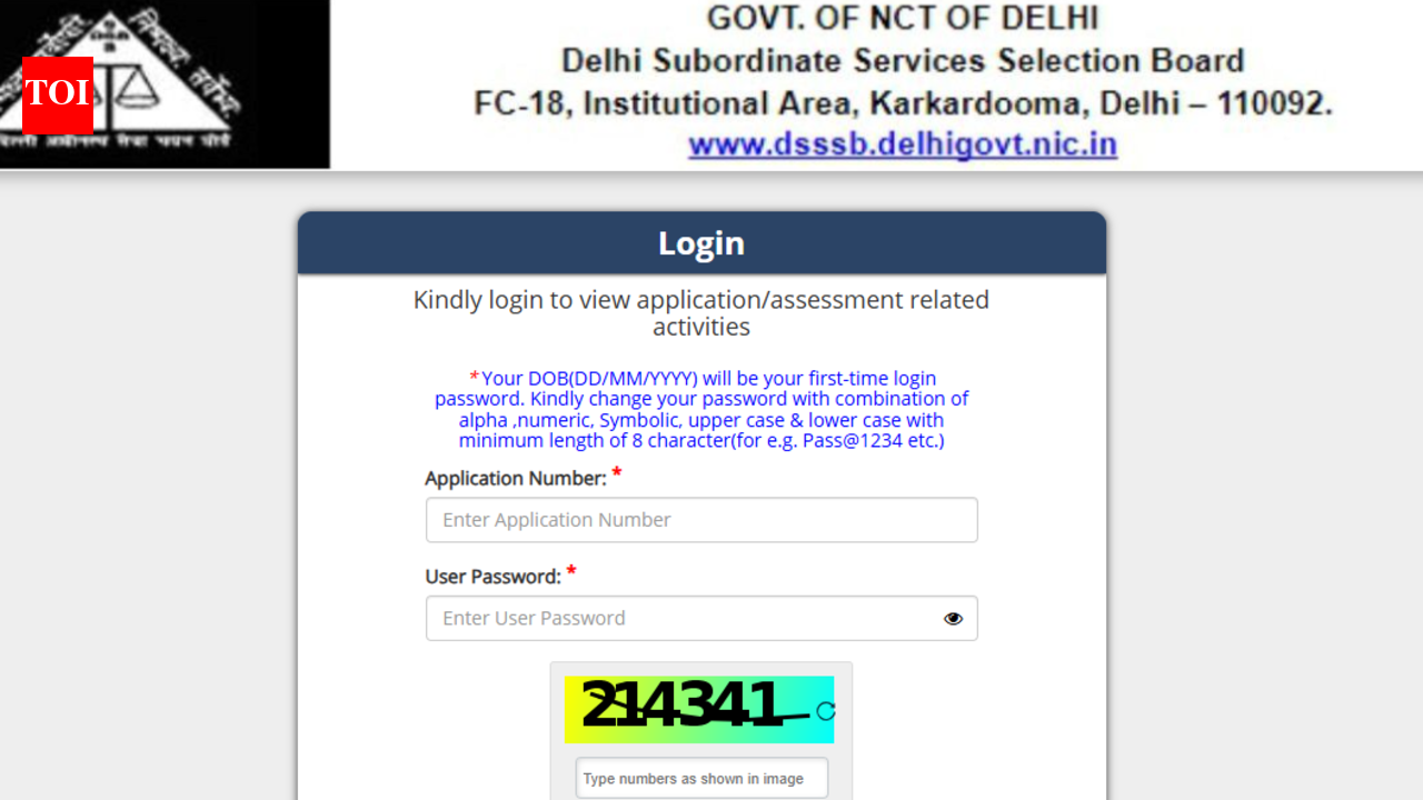 DSSSB MTS admit card 2026 released at dsssb.delhi.gov.in: Direct link to download hall ticket here