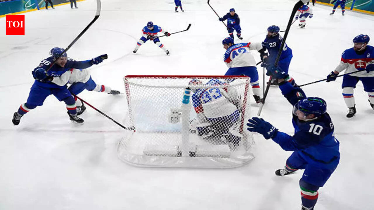 Slovakia continue their unbeaten run in Olympics as they edge past Italy 3-2 to stay perfect in Group B