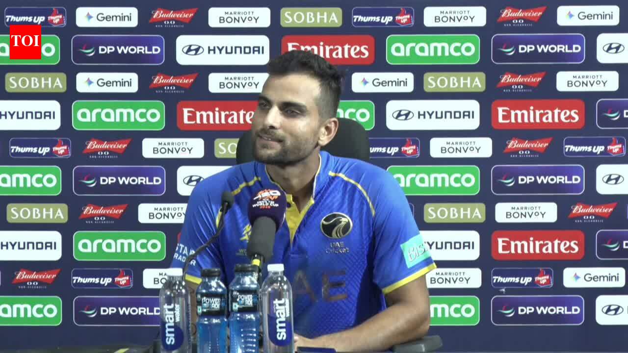 Sohaib Khan's press conference after UAE's win over Canada in T20 World Cup
