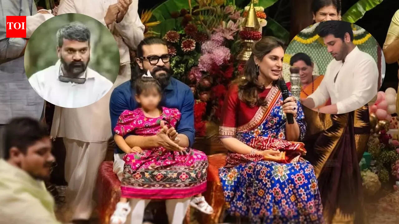 First picture of Ram Charan’s twins, Allu Sirish's wedding festivities, Pampa shoot row: Top 5 South stories of the day