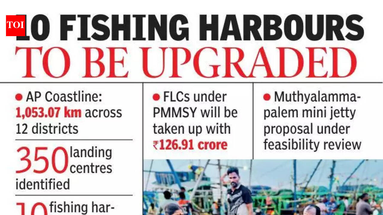 AP modernising fishing harbours to global standards with Centre’s ...
