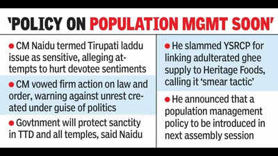 Naidu says NDA govt will protect temple sanctity, bring population management policy