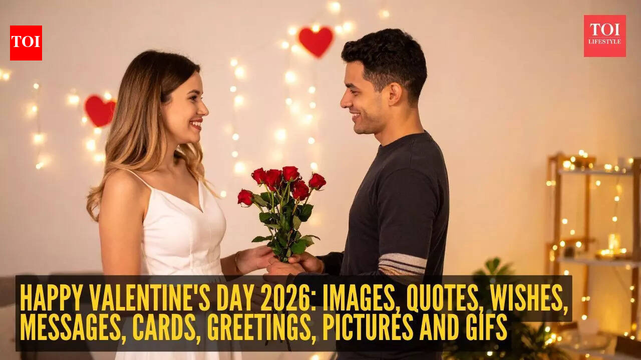 Happy Valentine's Day 2026: Images, Quotes, Wishes, Messages, Cards, Greetings, Pictures and GIFs