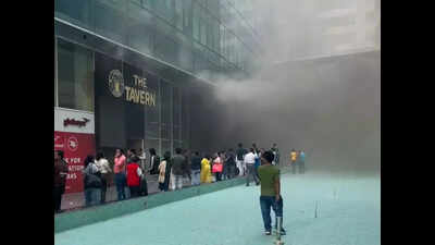 10.5k techies, visitors evacuated after fire breaks out at Sec V pub