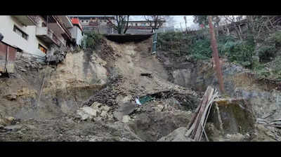 Illegal mining triggers collapse of NH-707A near Kempty Falls