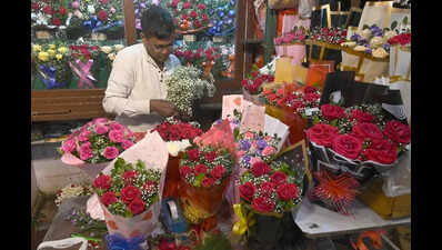 Rose price shoots up to 100 a piece