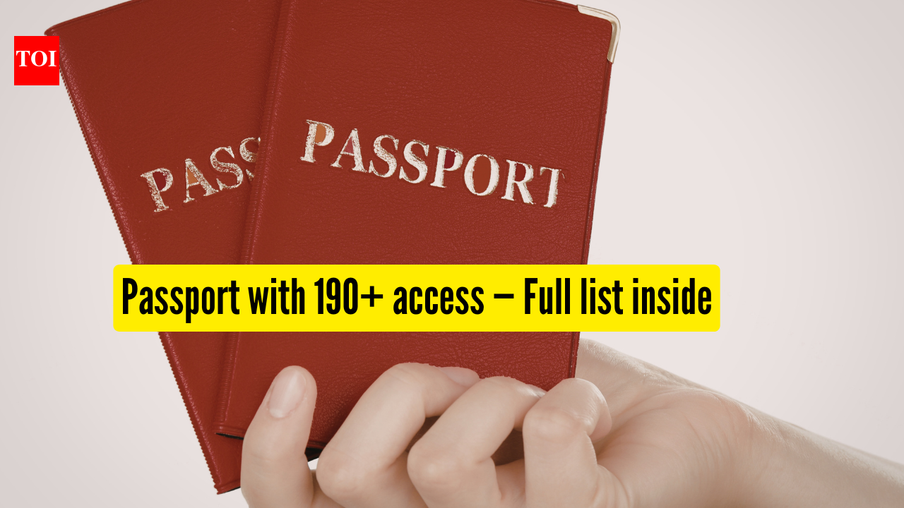 The only passport offering access to 190+ destinations in the latest Henley index — Full list inside