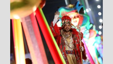 Porvorim goes back in time, trades floats for carts, loudspeakers for instruments