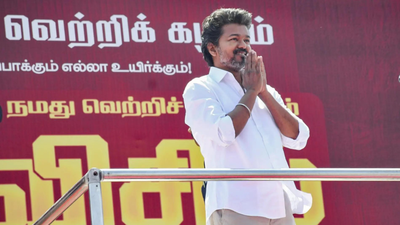 Take the cash and then blow whistle in their ears: Vijay tells TVK cadres in Salem