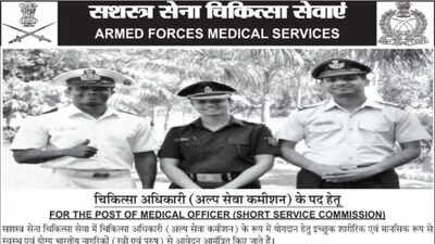 Indian Army AFMS MO 2026 notification released for 100 MBBS SSC posts; check details here