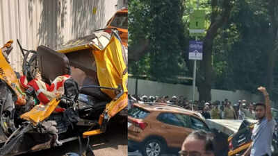 Portion of under-construction Mumbai Metro pillar collapses in Mulund; several injured