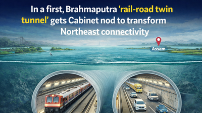 In a first, Brahmaputra 'rail-road twin tunnel' gets Cabinet nod to transform North-east connectivity