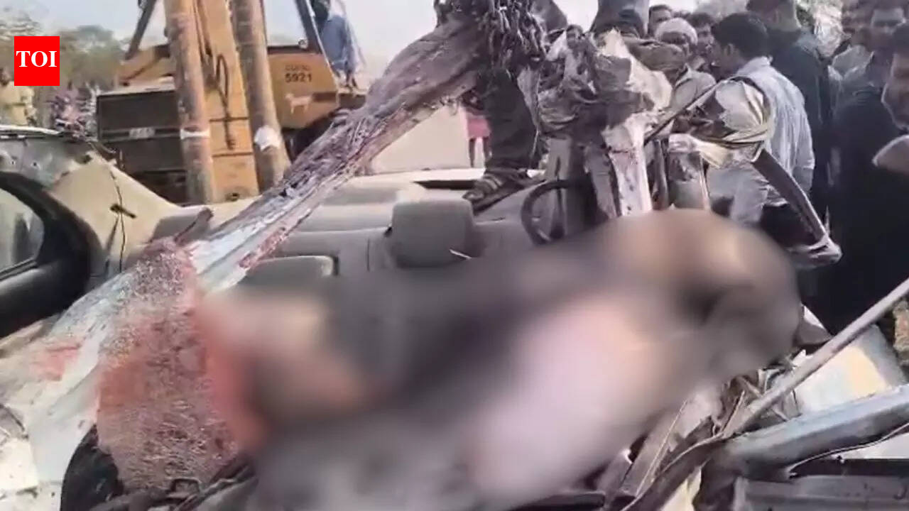 4 killed as CRPF jawans’ car rams truck on Chhattisgarh highway, 1 critical