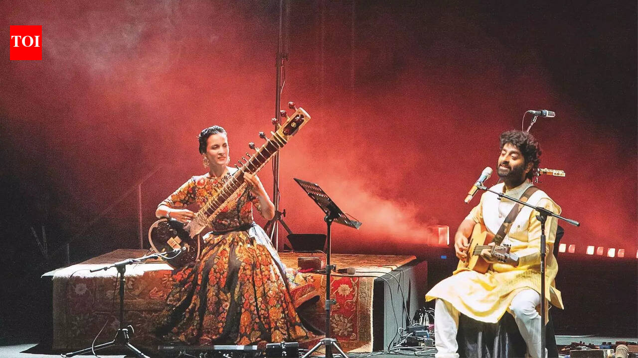 Anoushka’s tour finale had an Arijit surprise