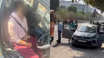 Horrific Valentine’s Day murder in Noida: Man shoots woman inside car, then turns gun on himself