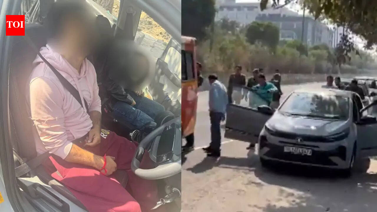 Horrific Valentine’s Day murder in Noida: Man shoots woman inside car, then turns gun on himself