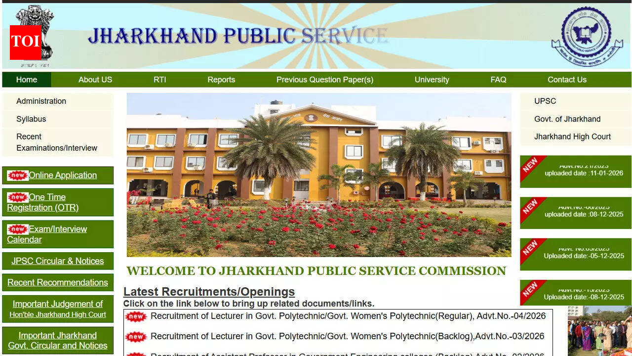 JPSC Polytechnic Lecturer Notification 2026 Out, 349 Vacancy, PDF Download, Apply Online