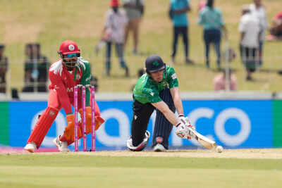  Lorcan Tucker's 94 helps Ireland clinch 96-run win against Oman