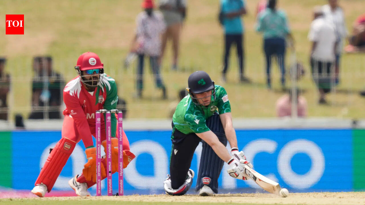 T20 World Cup: Lorcan Tucker's 94 helps Ireland clinch 96-run win against Oman