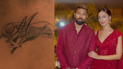 Hardik Pandya inks heartfelt Valentine's Day 'M' tattoo for girlfriend Mahieka – Watch