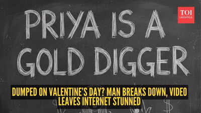“Priya Gold Digger Hai!”: Heartbroken man’s Valentine’s Day meltdown goes viral