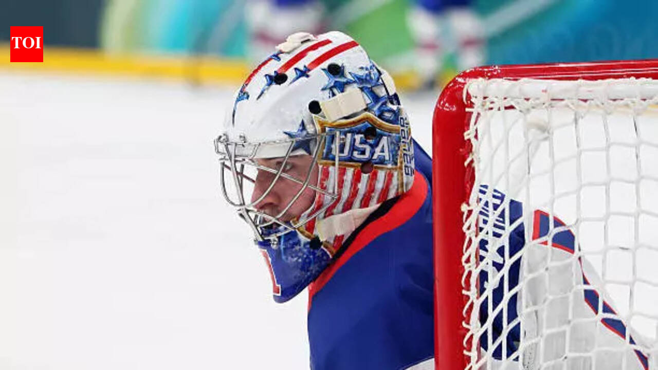 USA goalie shuffle: Jeremy Swayman to make Olympic hockey debut against Denmark in preliminary round showdown