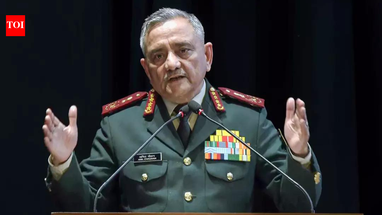 'Victory is not declared by mere rhetoric': CDS Gen Anil Chauhan takes swipe at Pakistan