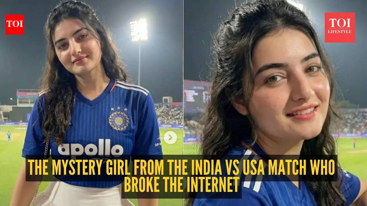 Who is Aira Rawat? The beautiful girl who stole the spotlight at India vs USA T20 World Cup match