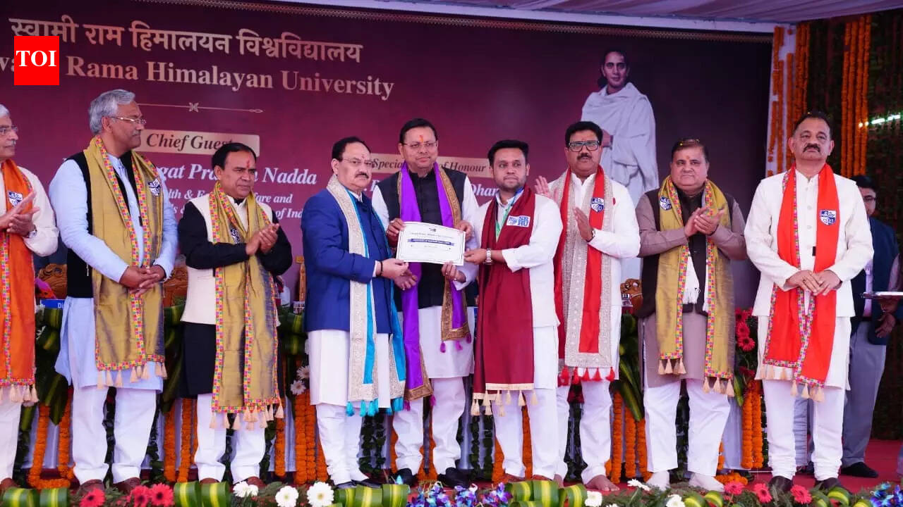 Doon's Swami Rama Himalayan University holds 8th convocation, confers degrees on 1001 students
