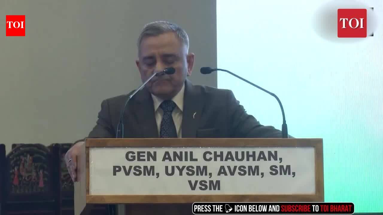 'Alliances Fluid, Might Rising': CDS Gen Anil Chauhan Warns India Must Prepare To Act Independently