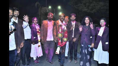 Ajay Waghmare re-elected president of Akola Bar Association