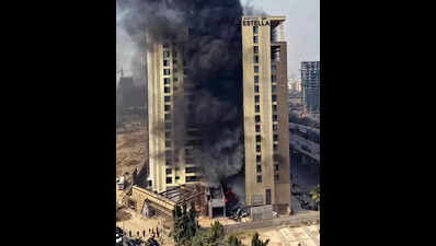 Fire at under-construction building in City Light