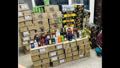 Bootlegger faces 44th prohibition case, caught with IMFL worth Rs 5.6L
