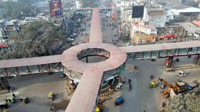 Rs 10cr skywalk in Bareilly remains non-operational; 5th tender issued