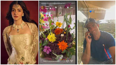 Ananya Panday shares sweet birthday post for rumoured boyfriend Walker Blanco: 'You’re the best’