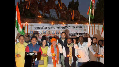 Tributes paid to 40 CRPF martyrs of Pulwama attack