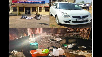 Pratapgarh police bust interstate MD Drug factory, 2 held
